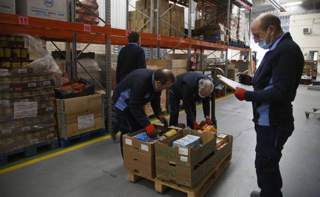 Los diez bancos de alimentos de Castilla y León calculan que sus beneficiarios pasarán de 58.000 a 100.000