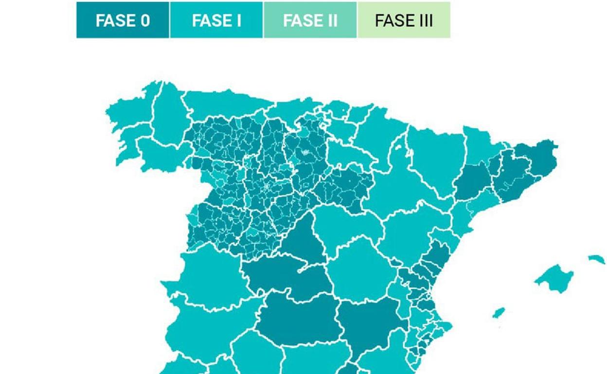 Coronavirus en Castilla y León: Estas son las 26 zonas de salud de Castilla y León que pasan a la fase 1