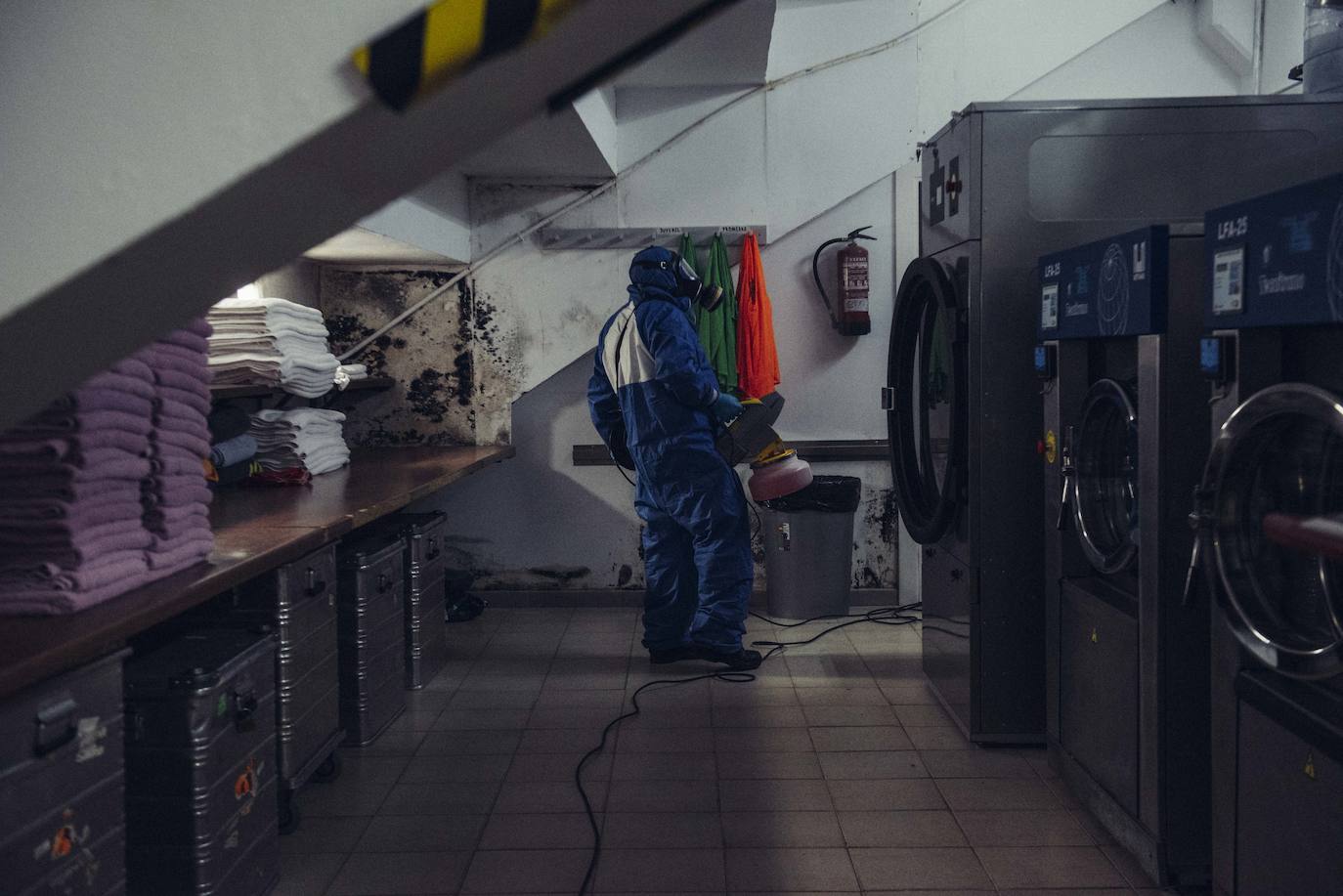 Fotos: Desinfección del estadio José Zorrilla