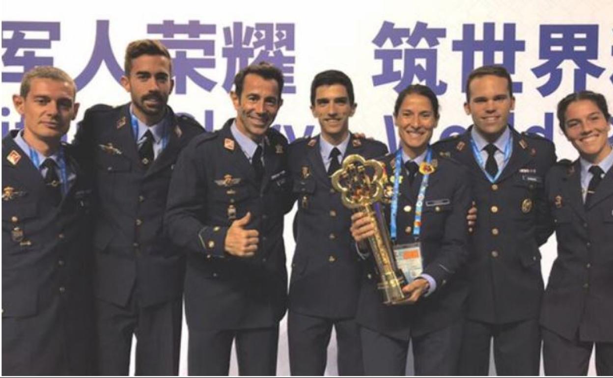 Participantes españoles en los Juegos Mundiales Militares de Wuhan
