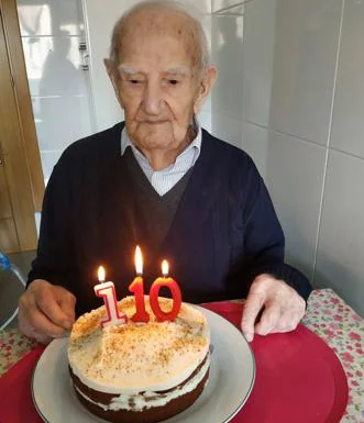 Los 110 años de Germán: «¡Ay madre, pero dónde voy yo tan mayor!»