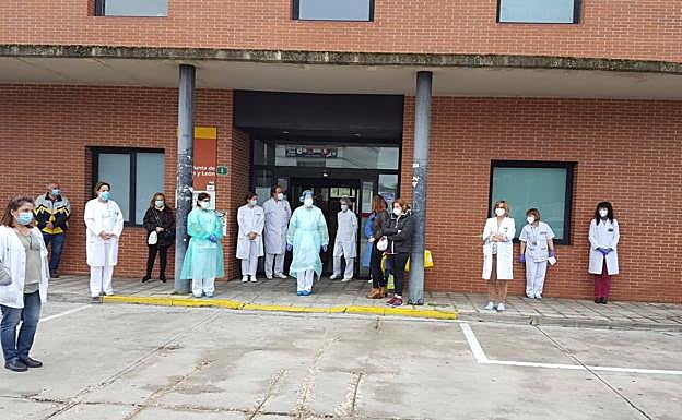 Homenaje en el Centro de Salud de Laguna de Duero.