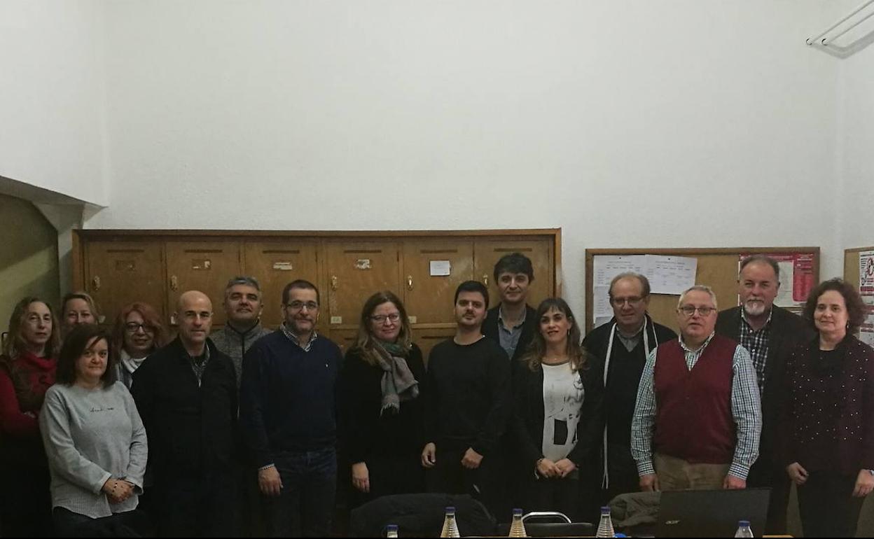 Miembros de la Junta de Personal Docente no Universitaria. 