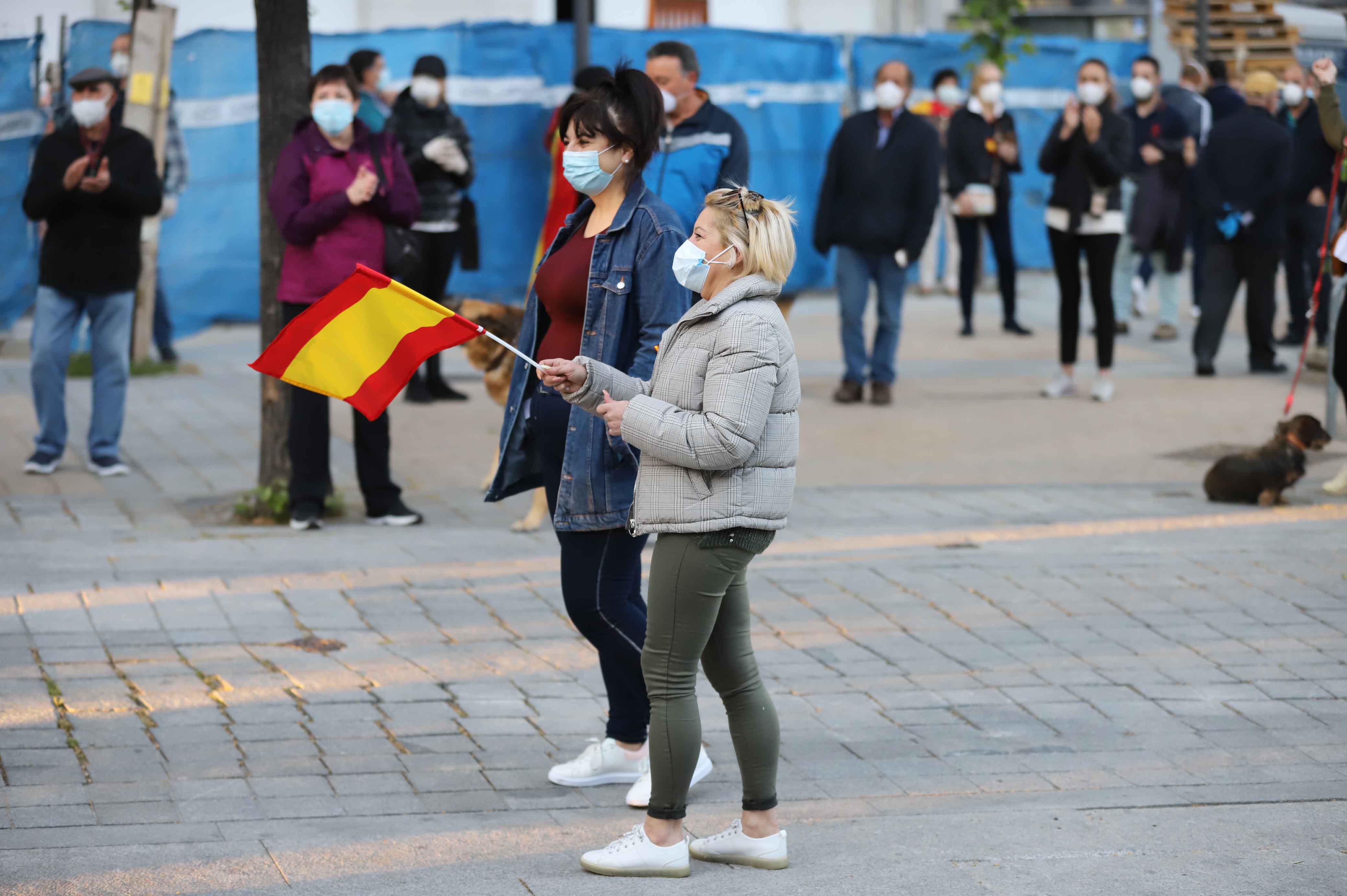 Fotos: Manifestación contra el Gobierno en Salamanca