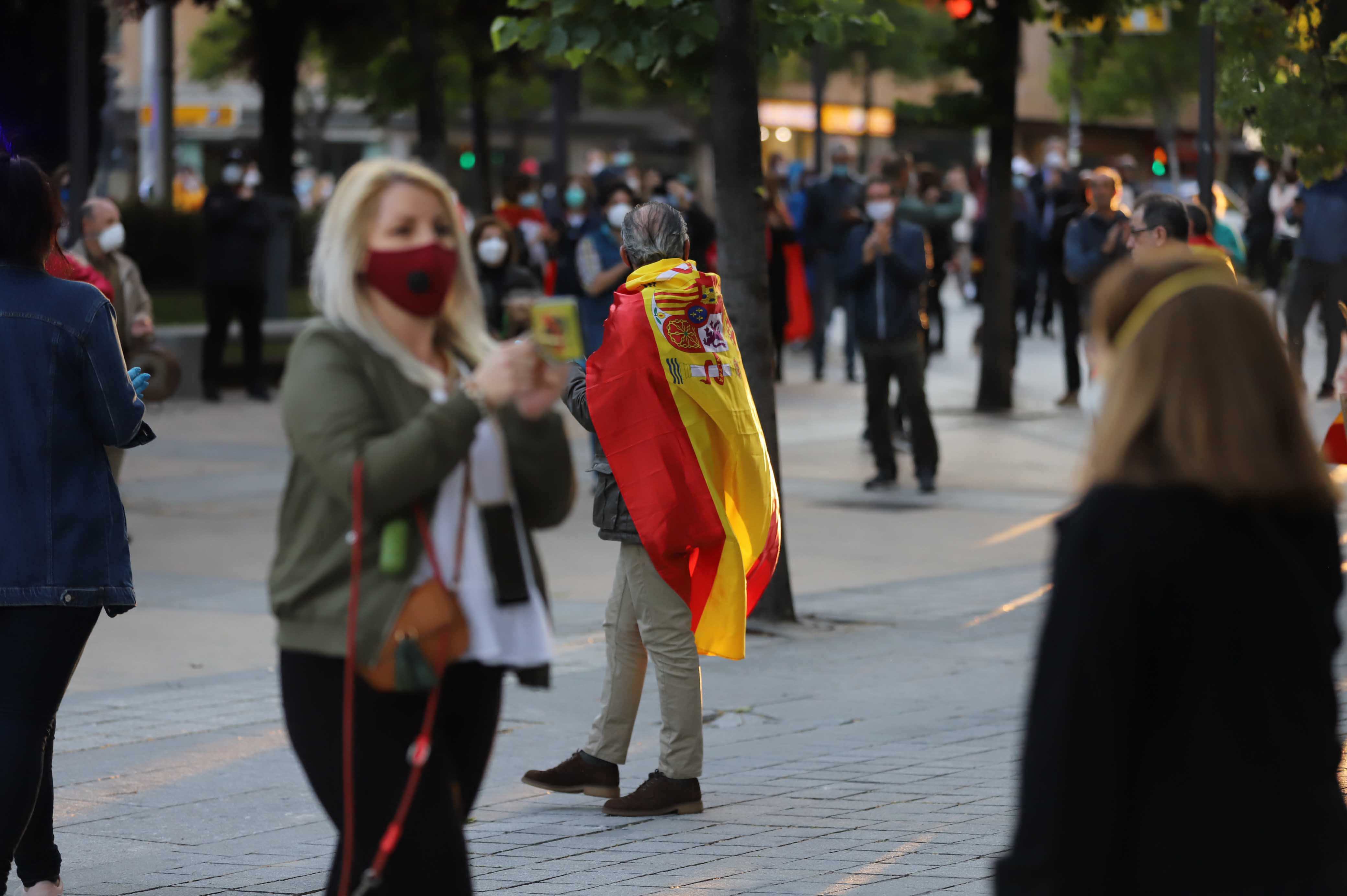 Fotos: Manifestación contra el Gobierno en Salamanca