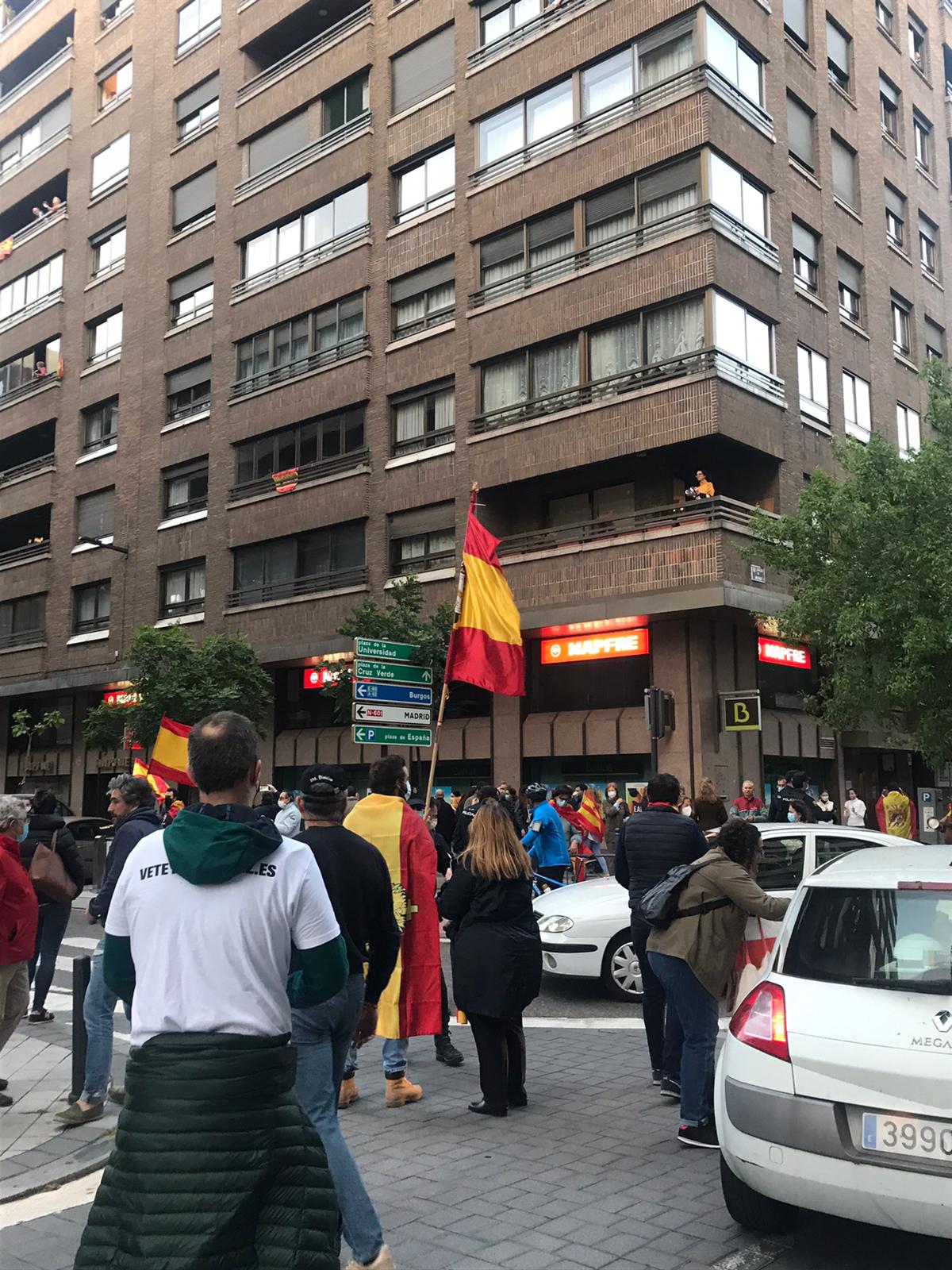 Fotos: Manifestación para protestar contra el Gobierno en Valladolid