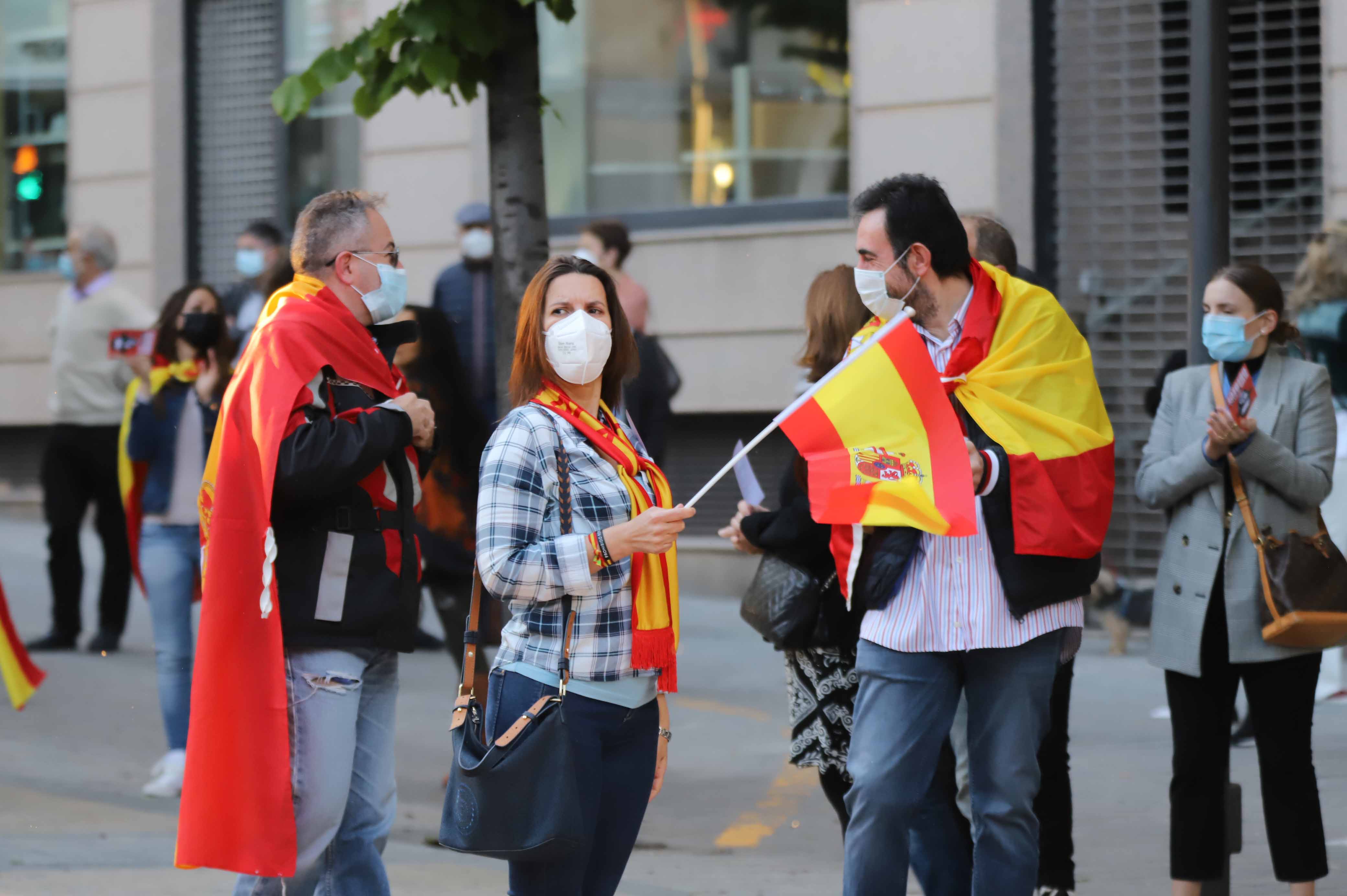 Fotos: Tercer día de protestas contra el Gobierno en Salamanca