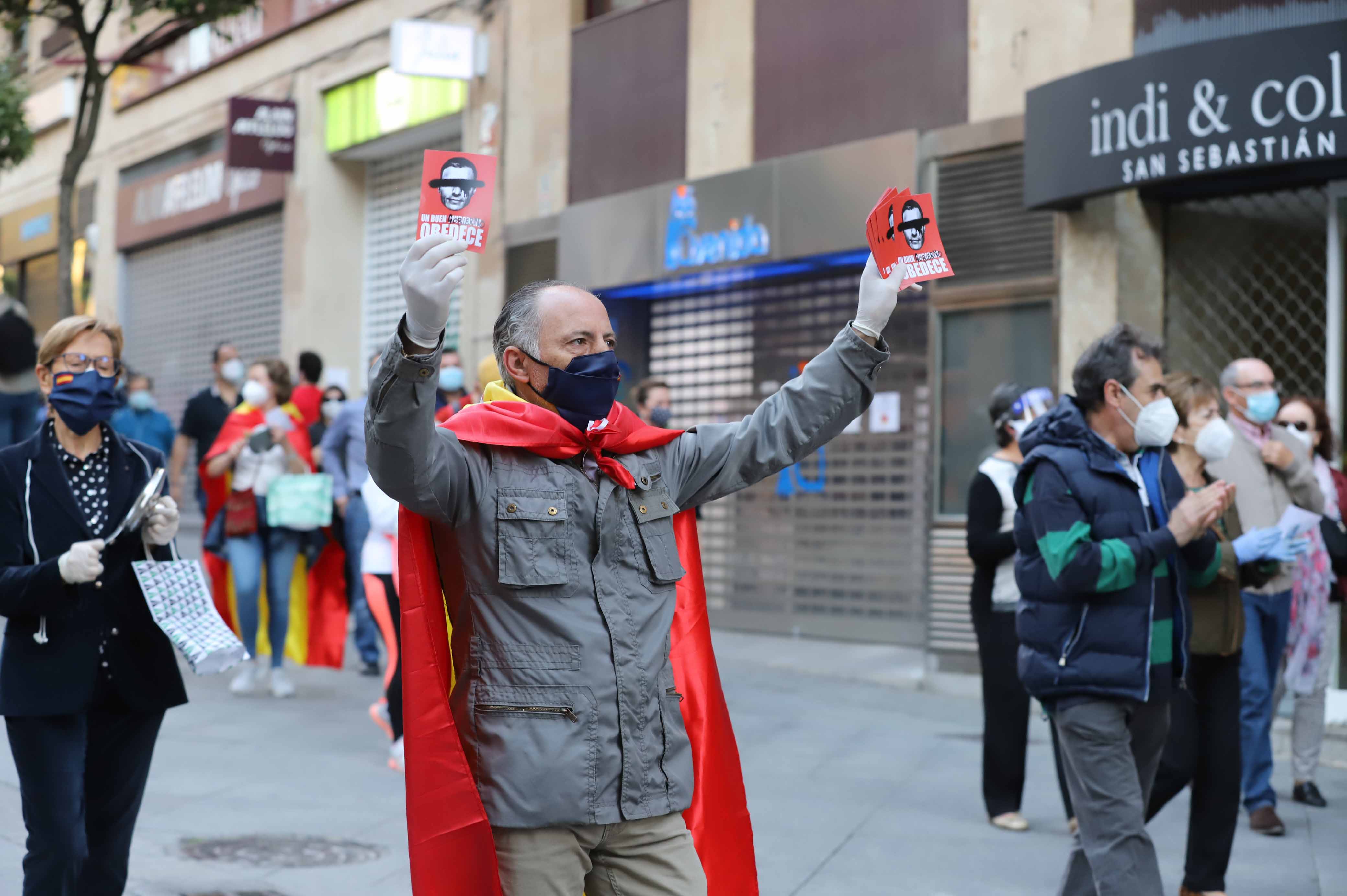 Fotos: Tercer día de protestas contra el Gobierno en Salamanca