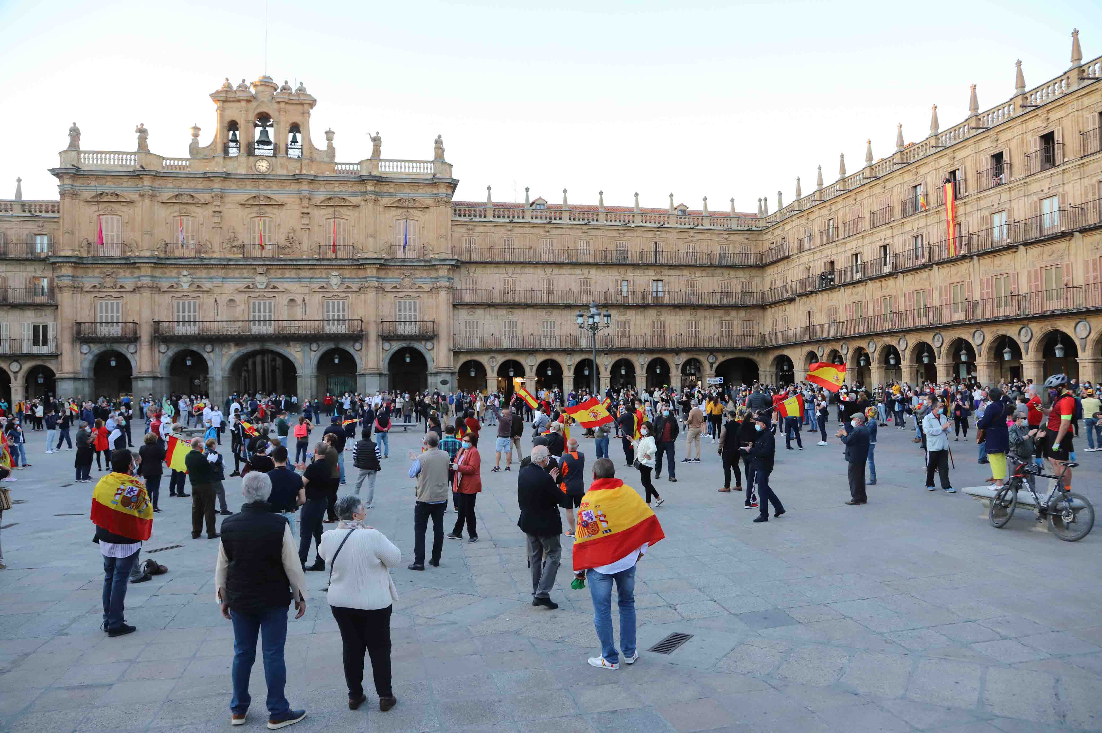 Fotos: Tercer día de protestas contra el Gobierno en Salamanca