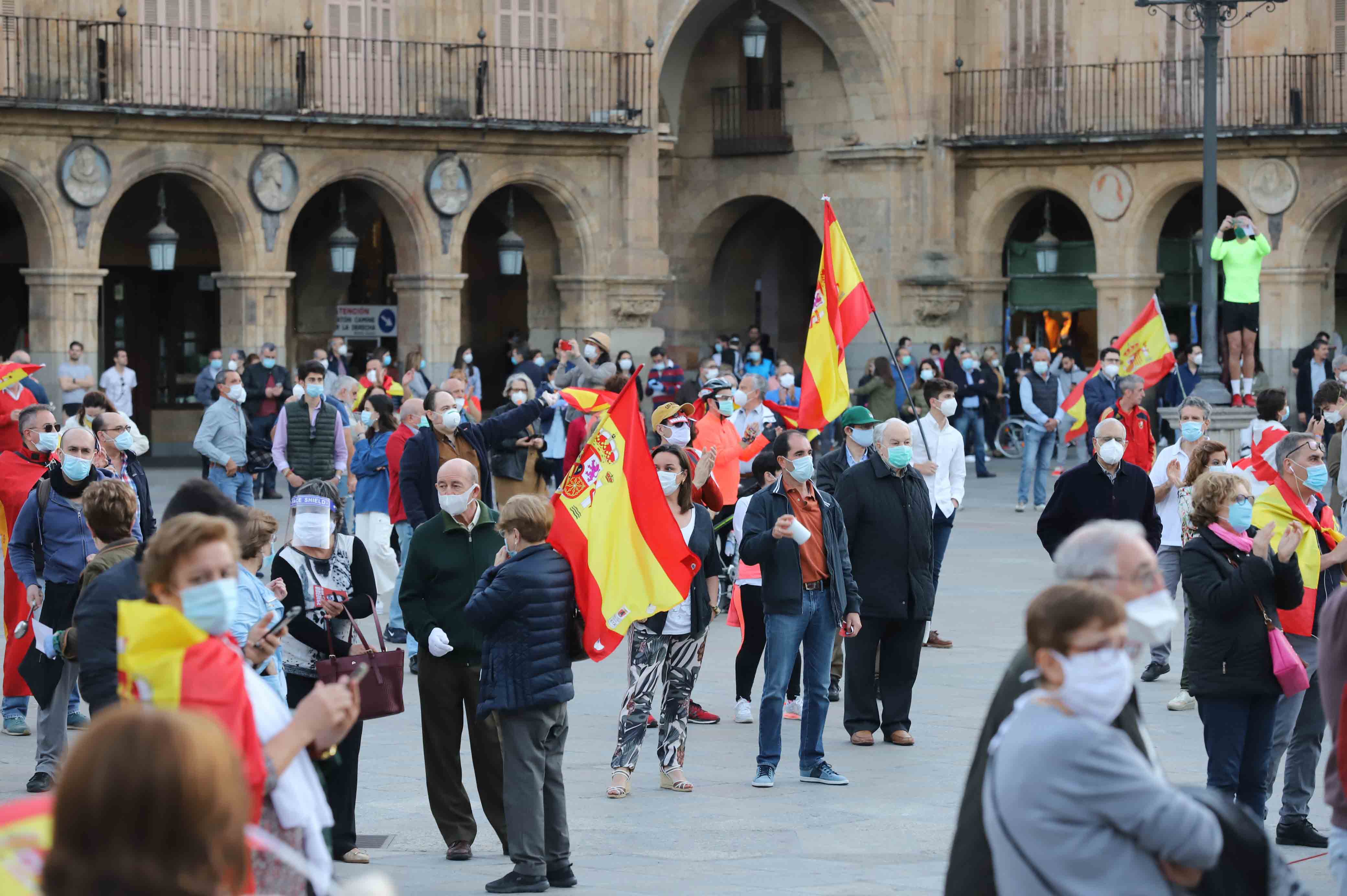 Fotos: Tercer día de protestas contra el Gobierno en Salamanca