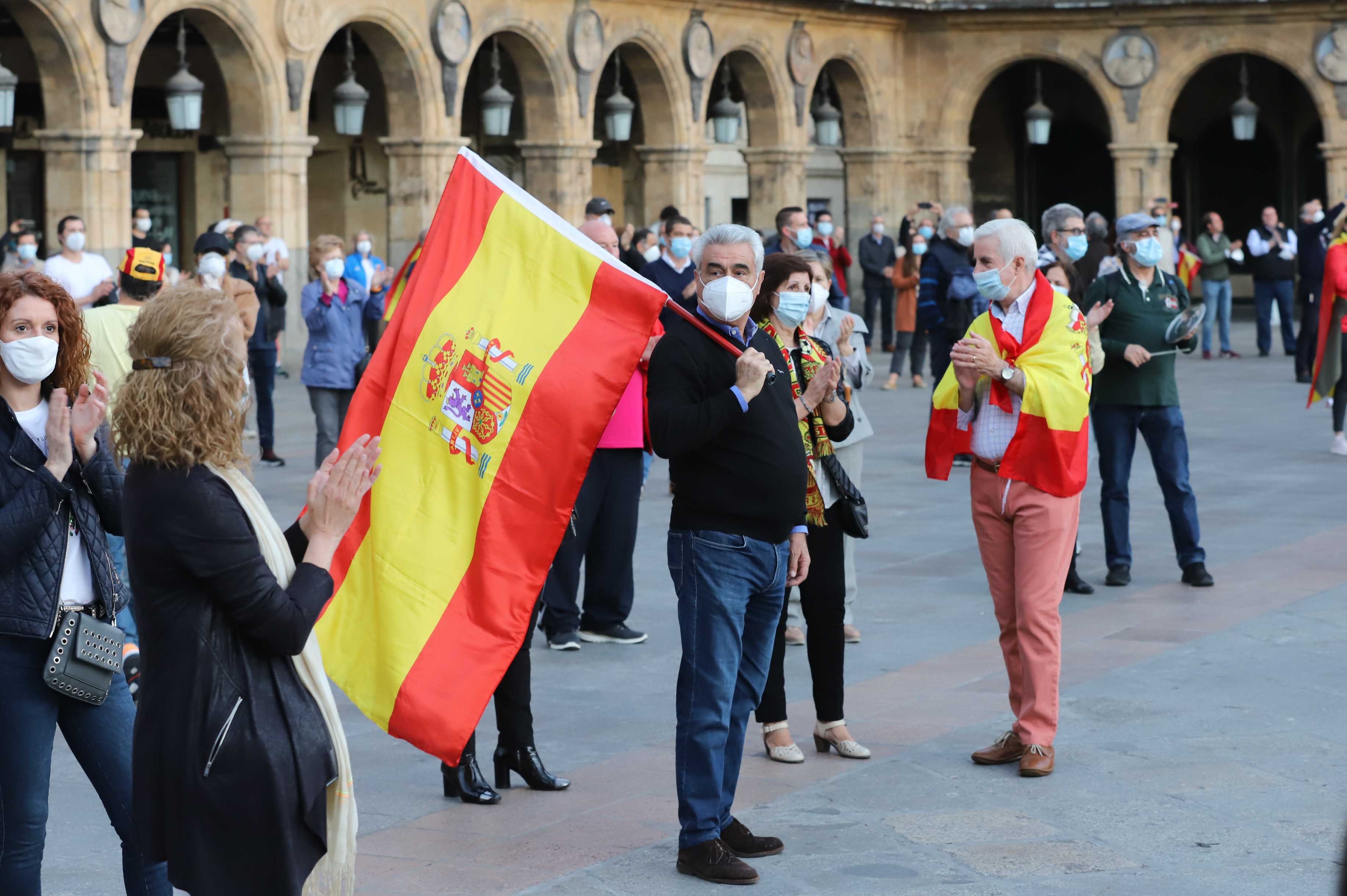 Fotos: Tercer día de protestas contra el Gobierno en Salamanca