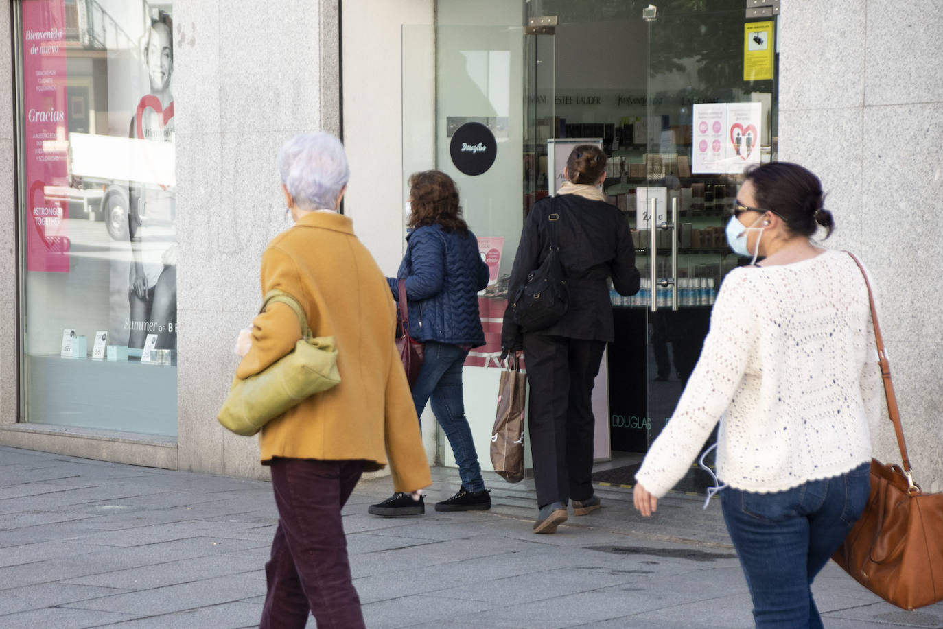 Fotos: Medidas de alivio de la fase 0 en Segovia