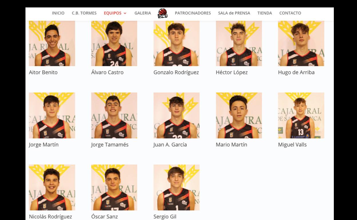 El CB Tormes rediseña su imagen y su página web completa