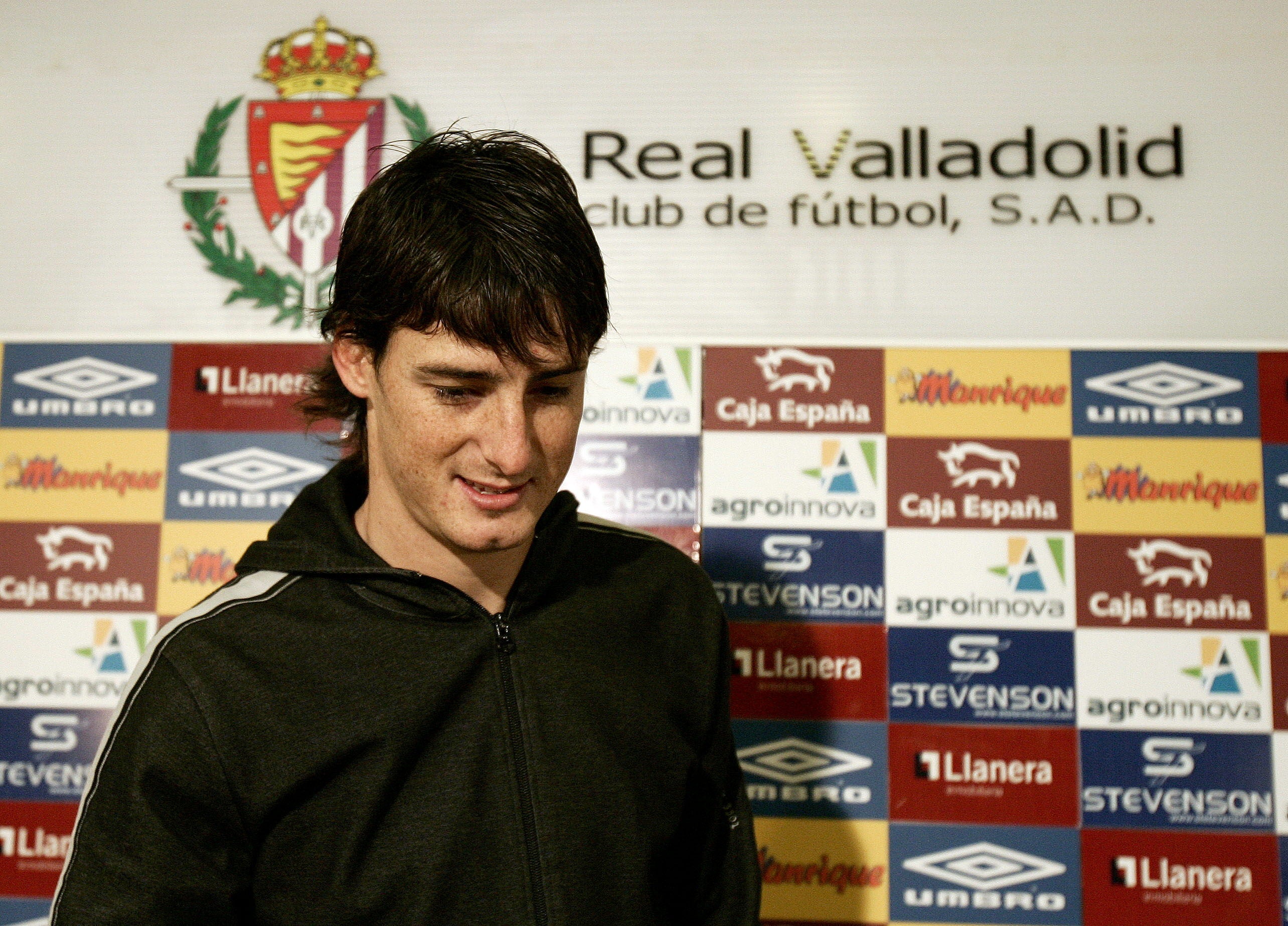 19/12/05 Aduriz se despide del Real Valladolid para jugar en el Athletic de Bilbao.