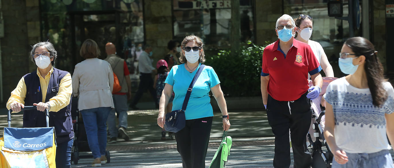 Fotos: Primer día del uso obligatorio de la mascarilla en Valladolid