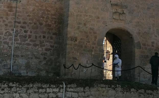 Entrada del castillo. 