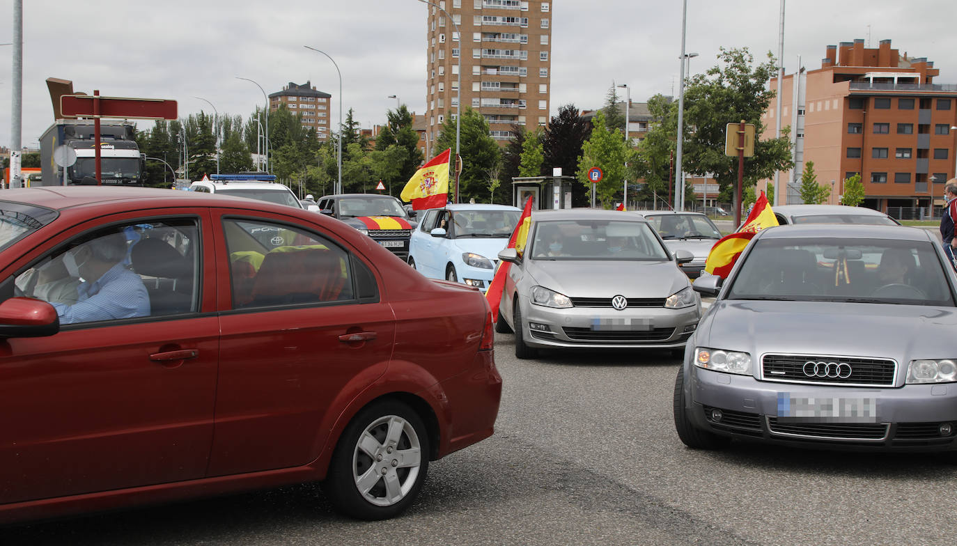 La caravana de Vox toma Palencia. 