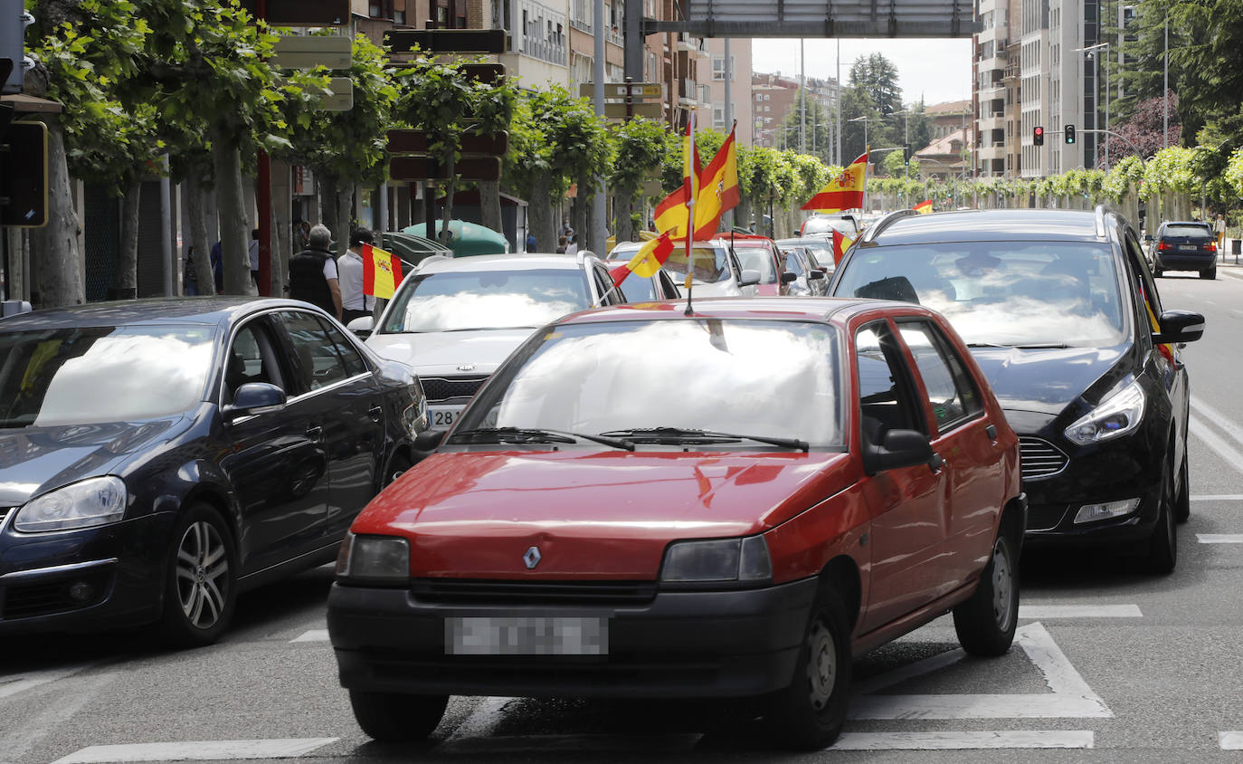 La caravana de Vox toma Palencia. 