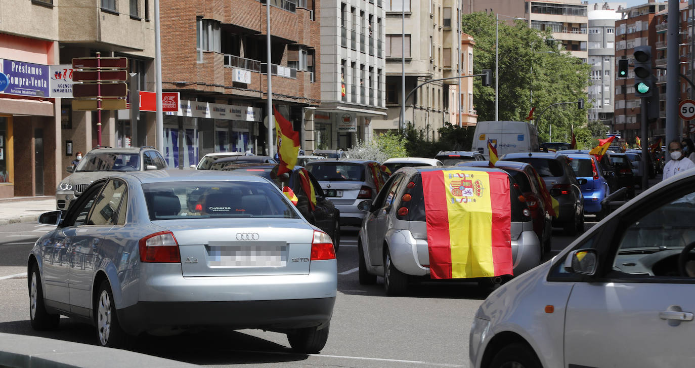 La caravana de Vox toma Palencia. 