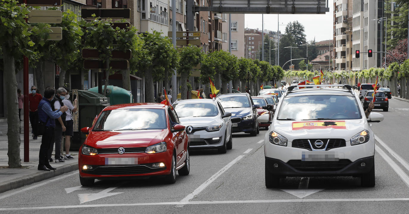 La caravana de Vox toma Palencia. 