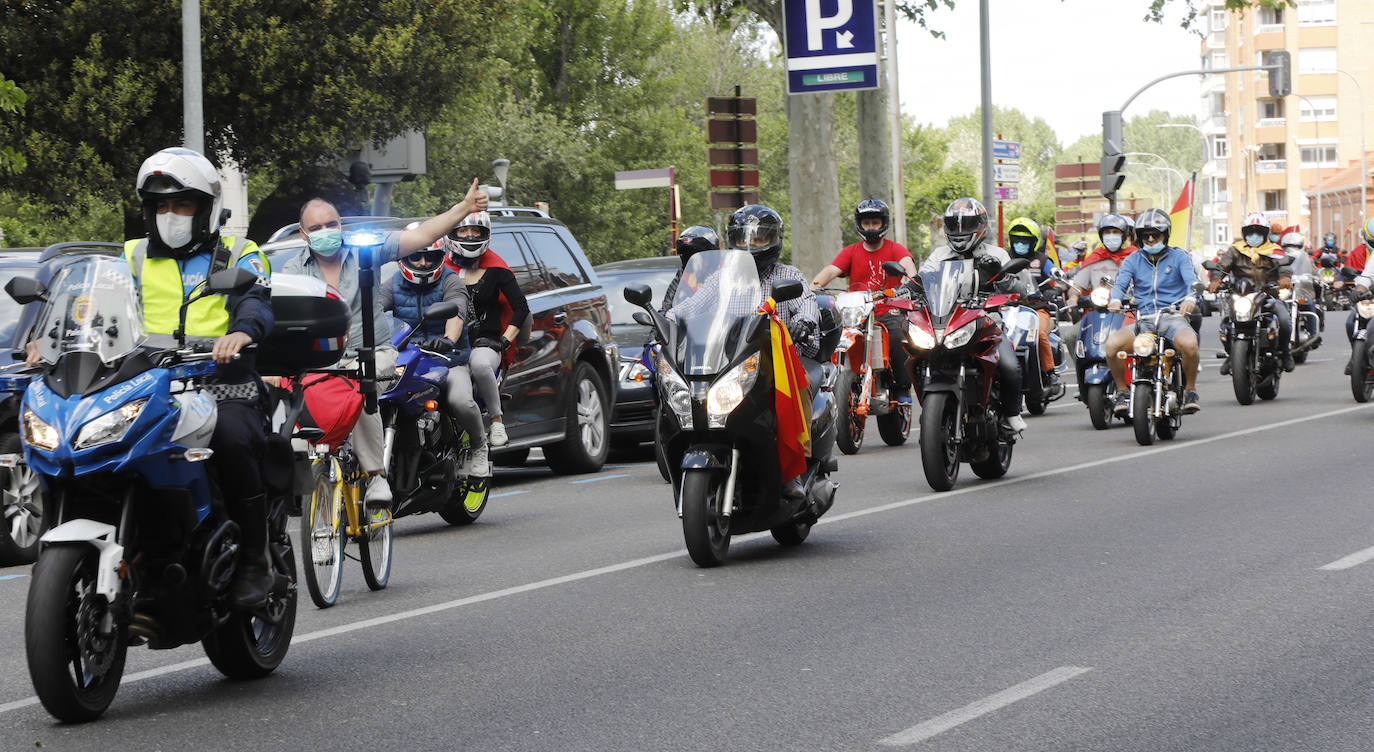 La caravana de Vox toma Palencia. 