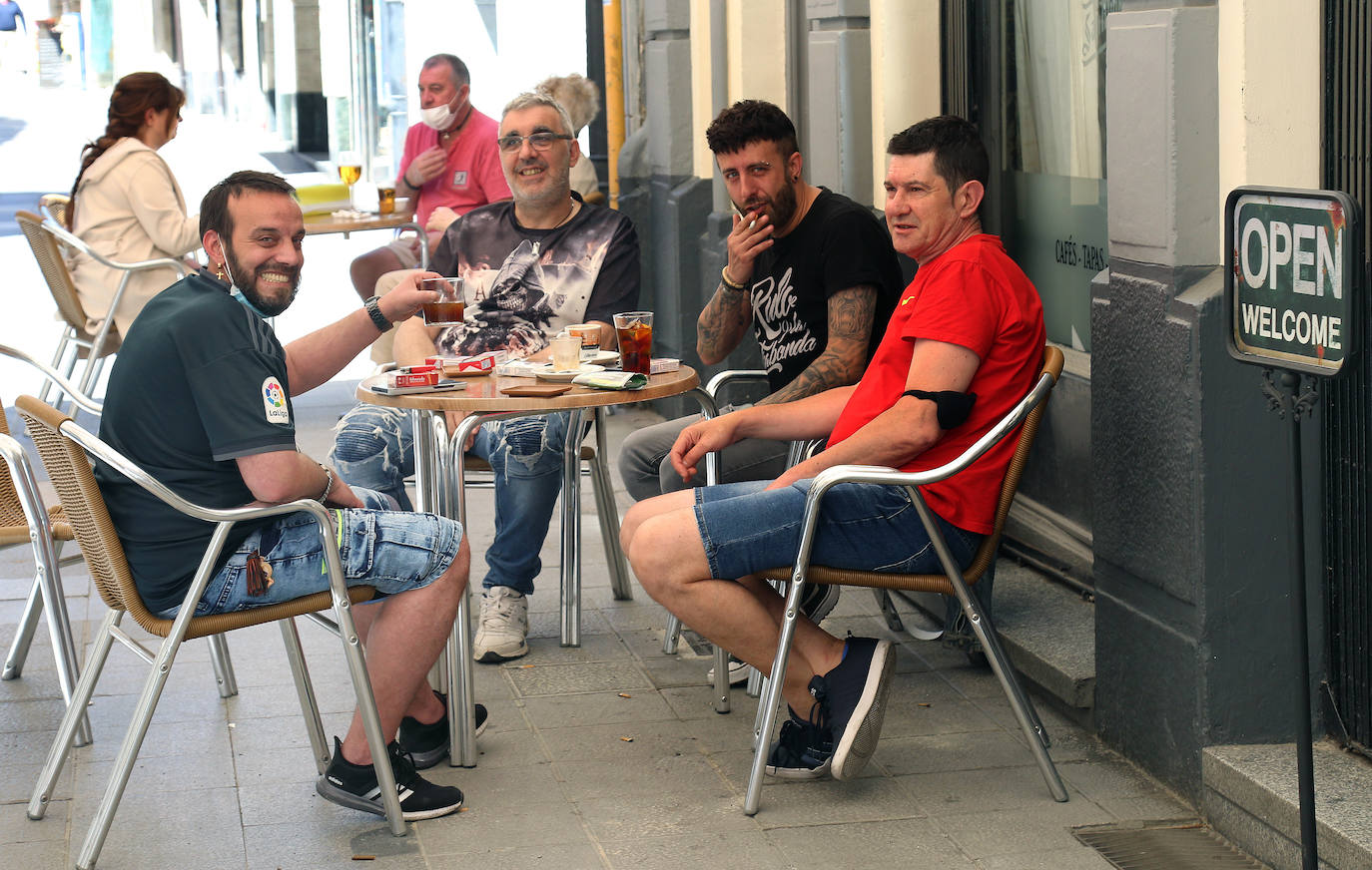 Palencia roza la imagen de normalidad en las calles. 