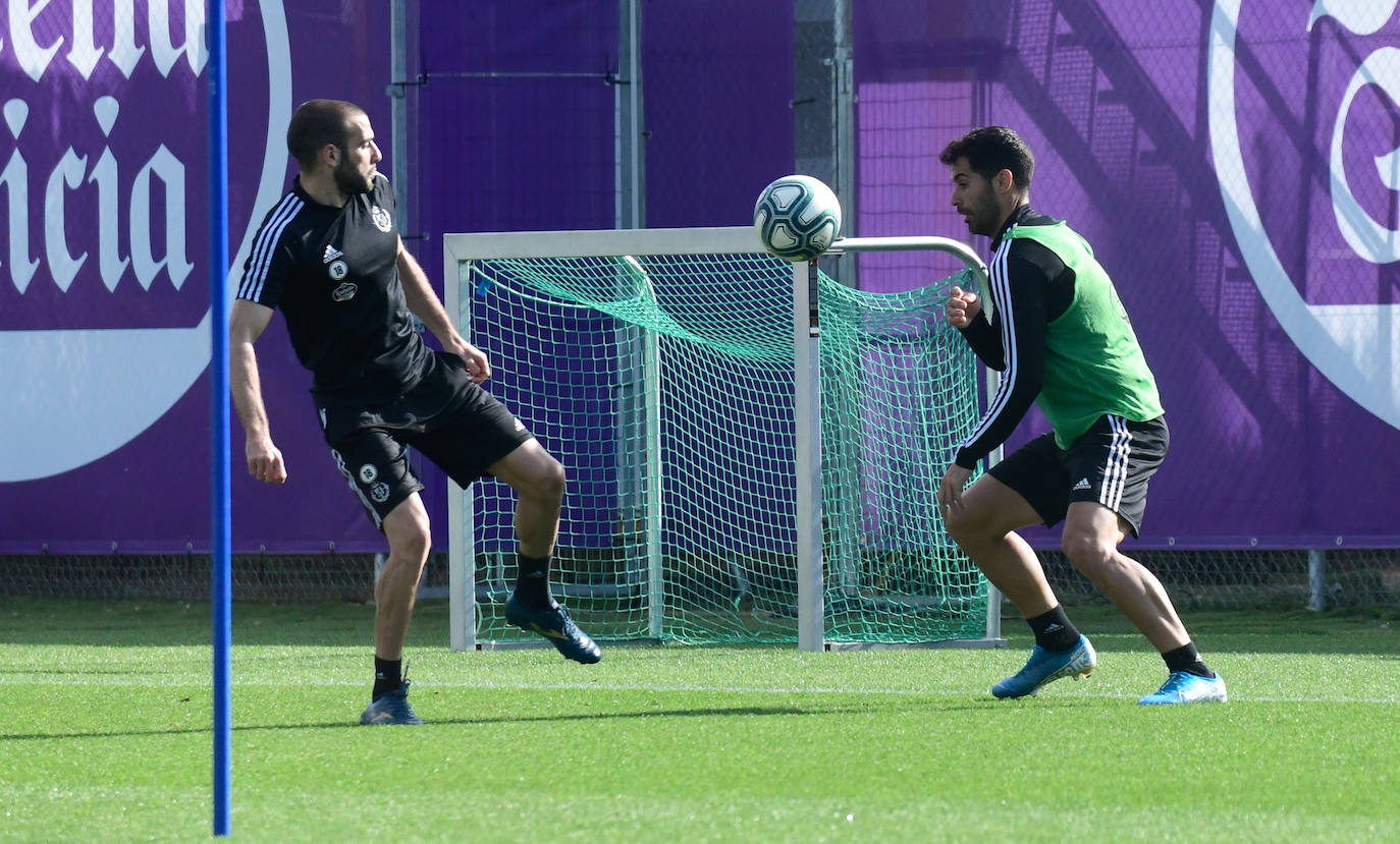 Fotos: El Real Valladolid puede entrenar en grupos de 14