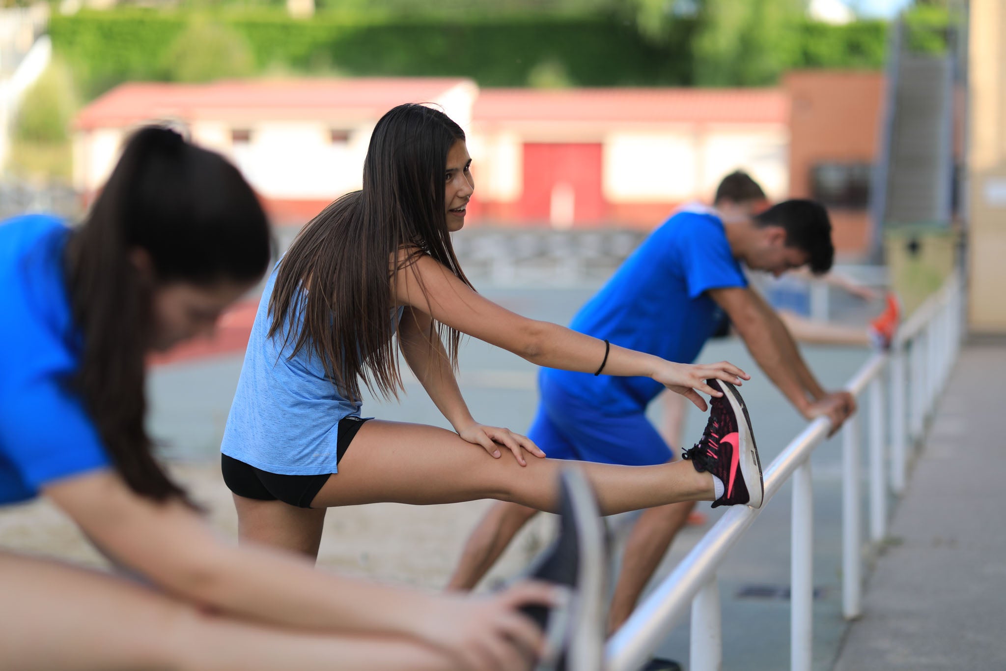 Fotos: Las Pistas de Atletismo del Helmántico se abren para los atletas