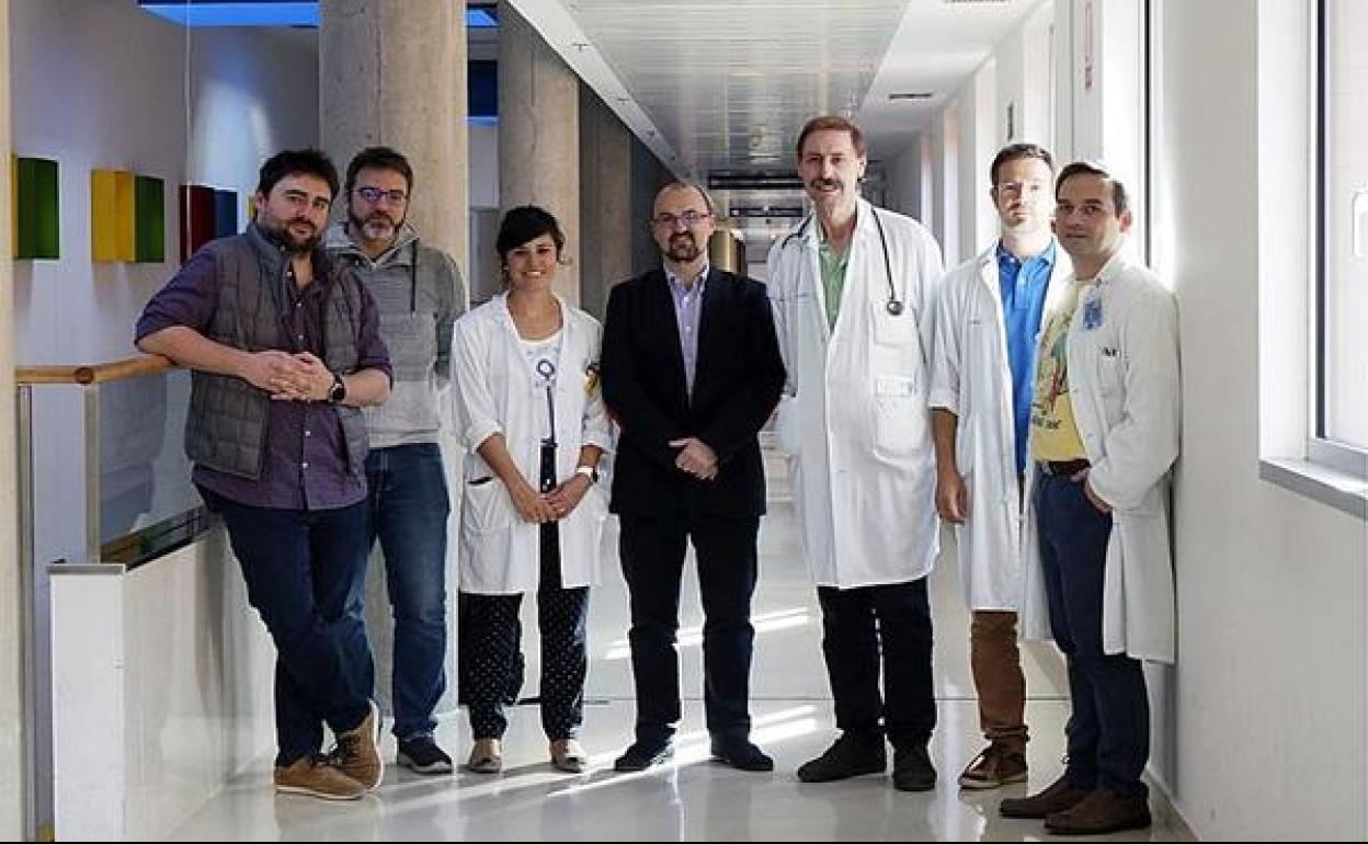 Investigadores del CIBER-BBN en la Universidad de Valladolid y el Hospital Universitario Río Hortega. 