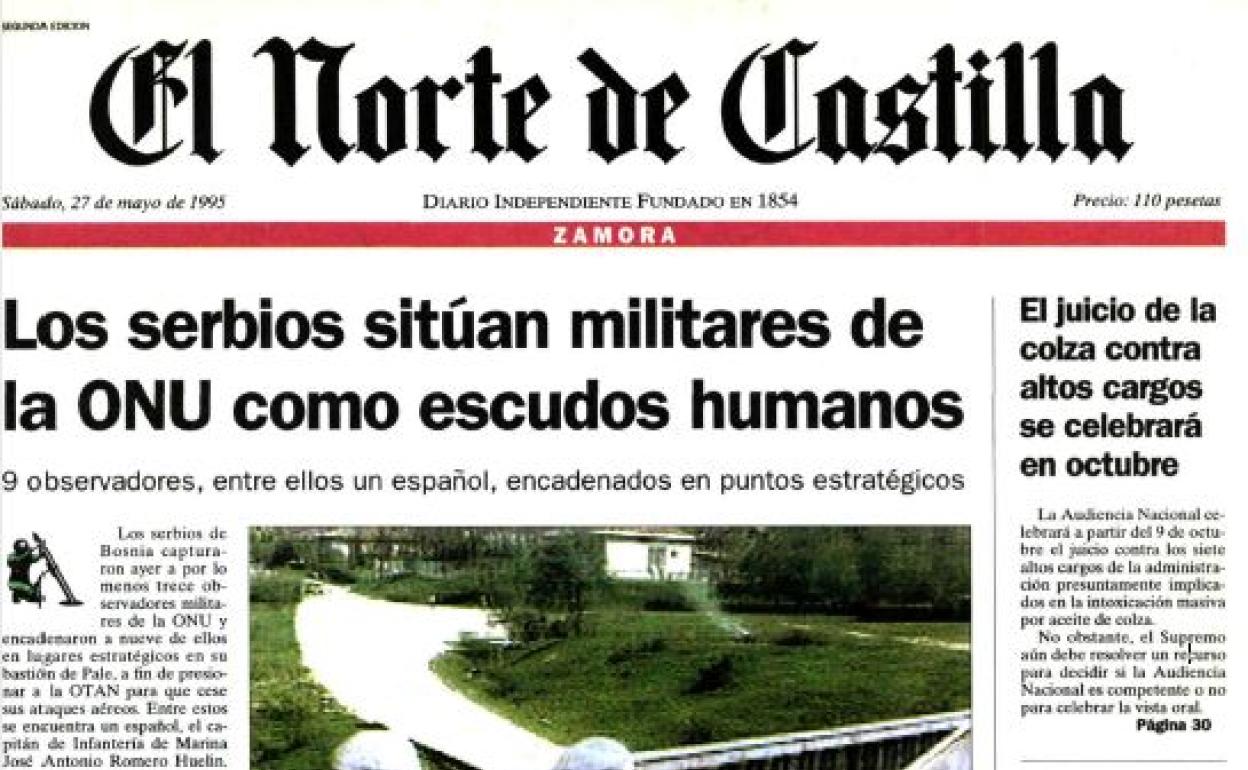 Hemeroteca: Escudos humanos en la guerra de los Balcanes