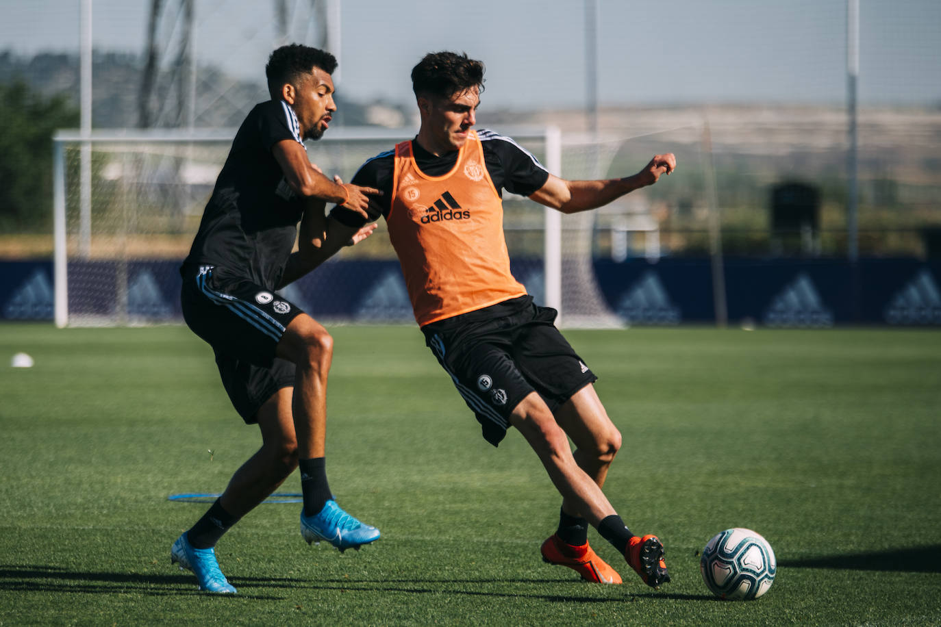 Fotos: La primera plantilla del Real Valladolid continúa trabajando a buen ritmo