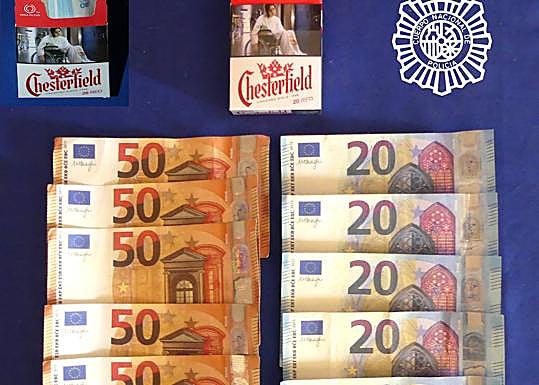 Detenido un joven de 21 años en Salamanca por falsificar billetes de 50 y 20 euros