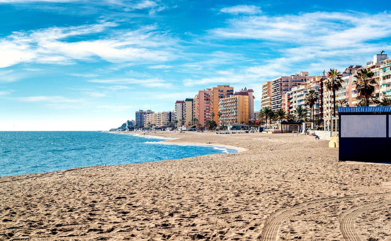 Playa de Fuengirola (Málaga). 