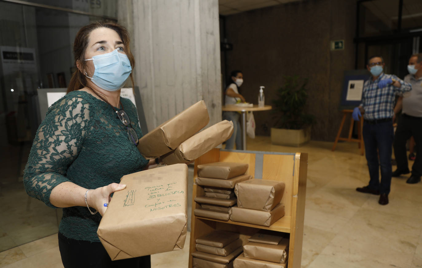 Las bibliotecas de Palencia ya reciben a los amantes de los libros. 