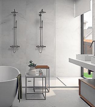 Imagen secundaria 1 - Baño y cocina montadas por Expocerámica. 