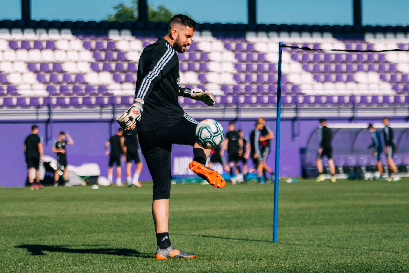 Fotos: Entrenamiento del Real Valladolid del viernes, 5 de junio
