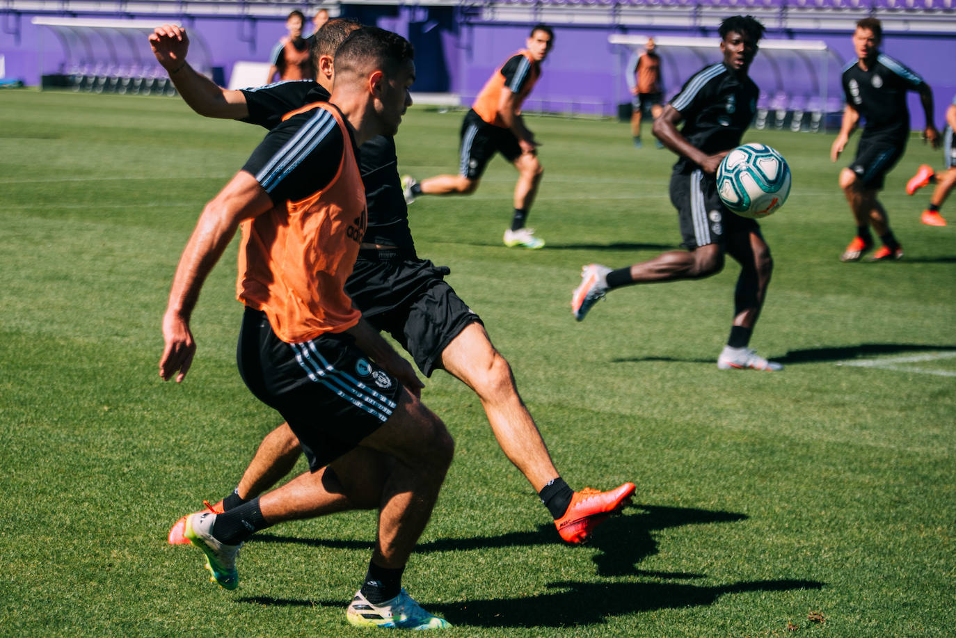 Fotos: Entrenamiento del Real Valladolid del viernes, 5 de junio