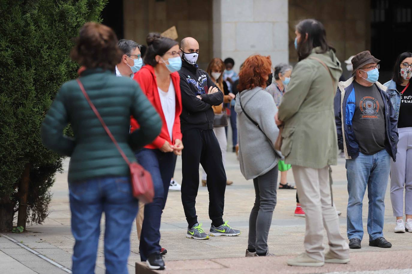 Fotos: Manifestación contra el racismo en Salamanca