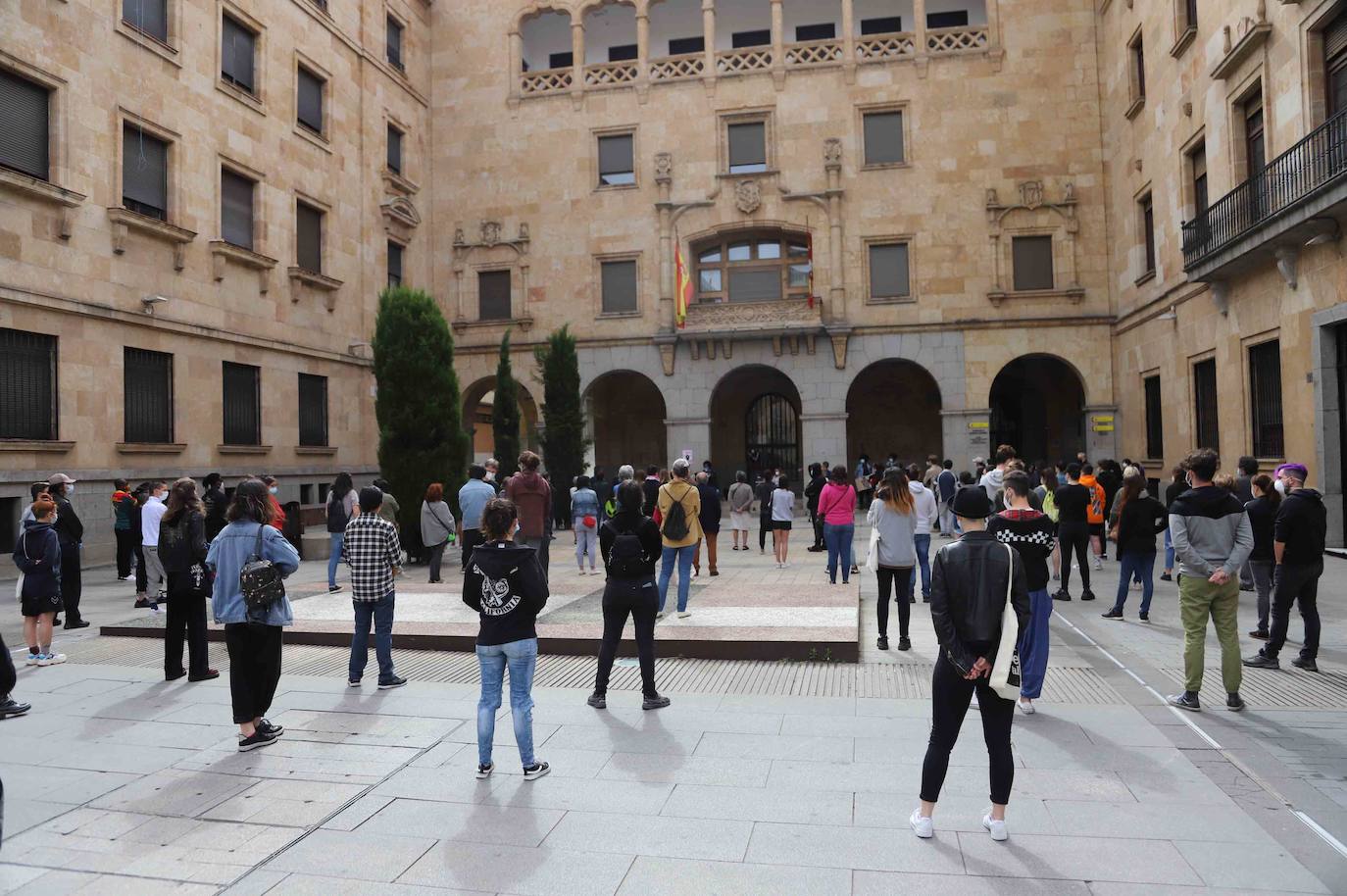 Fotos: Manifestación contra el racismo en Salamanca