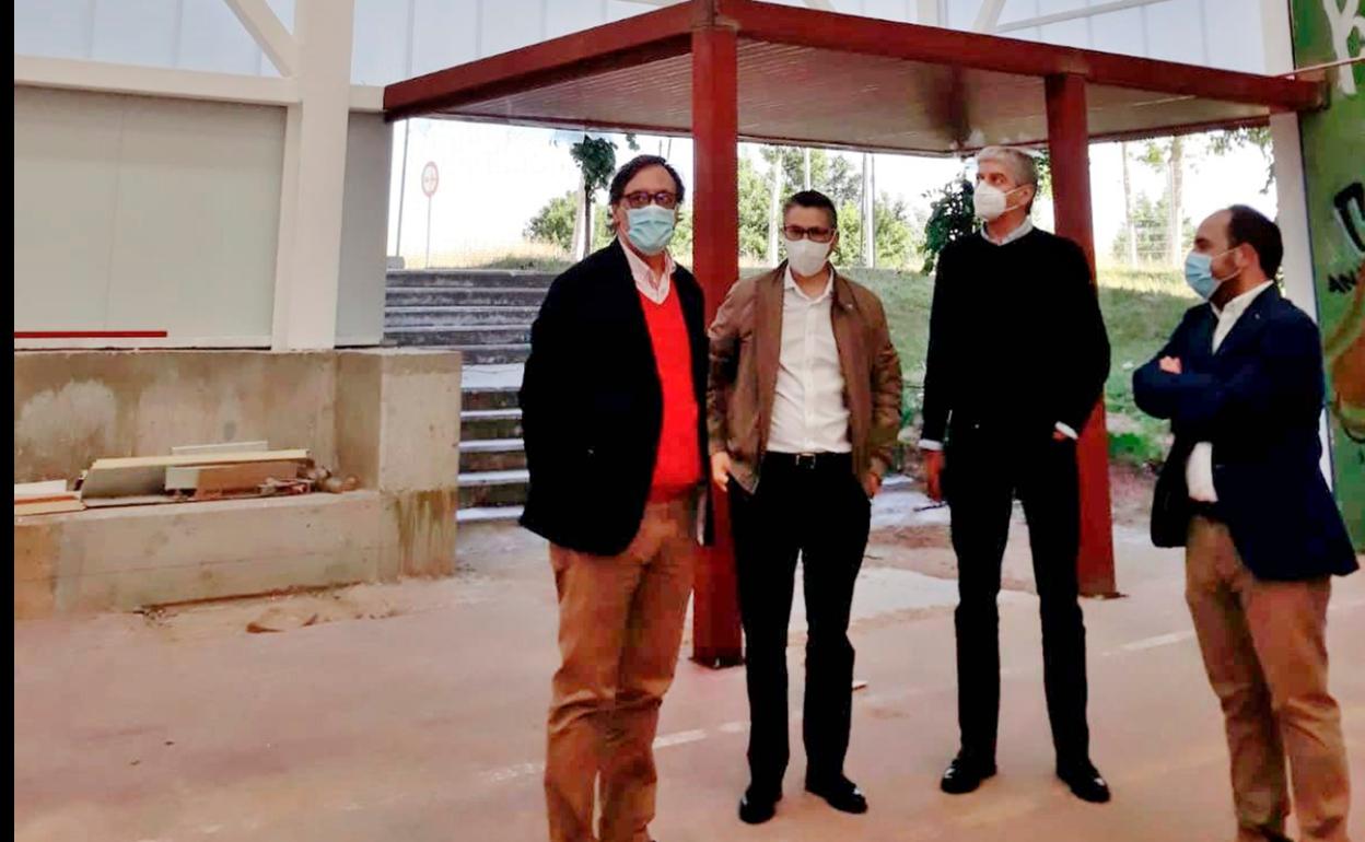 El nuevo pabellón anexo a Würzburg y la mejora del frontón, listos para la próxima temporada