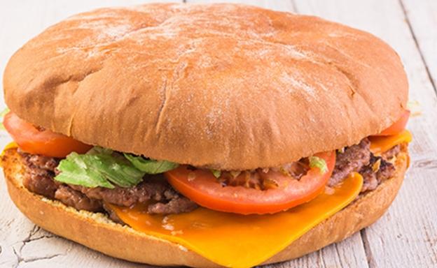 Hamburguesa Kraken. 
