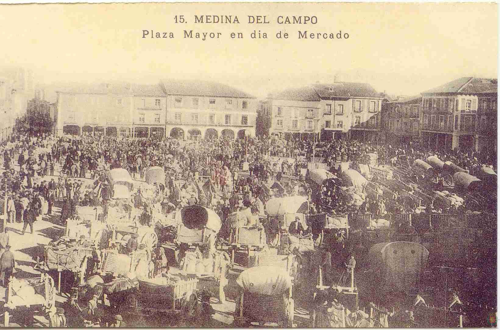 Fotos: Estampas del Valladolid antiguo (XLIII): Medina del Campo, postales del siglo XX