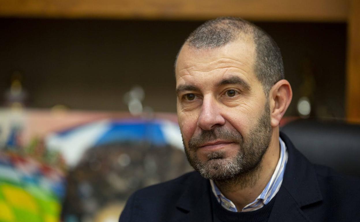 David Espinar, jefe de gabinete de presidencia del Real Valladolid. 