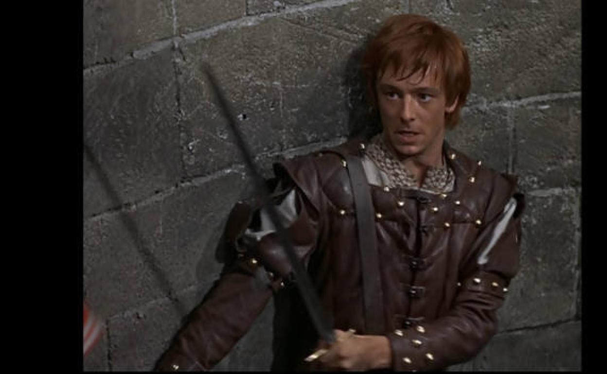 Peter McEnery as Hugh Rua in The Fighting Prince of Donegal, Disney production (1966)