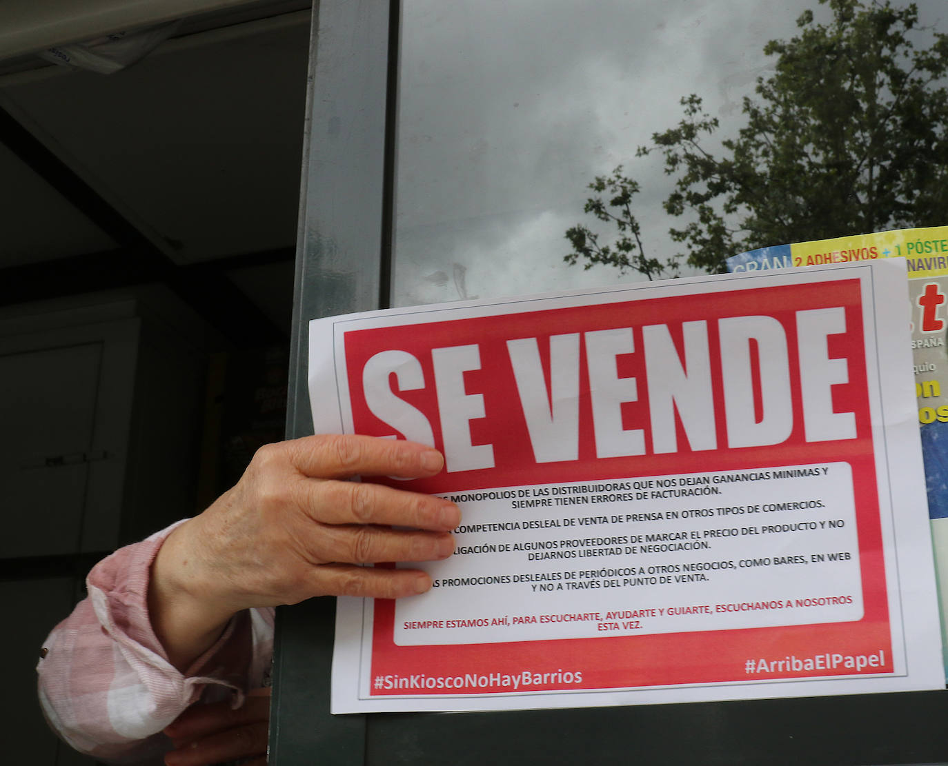 Fotos: Los quioscos de Valladolid cuelgan el cartel de &#039;Se vende&#039;