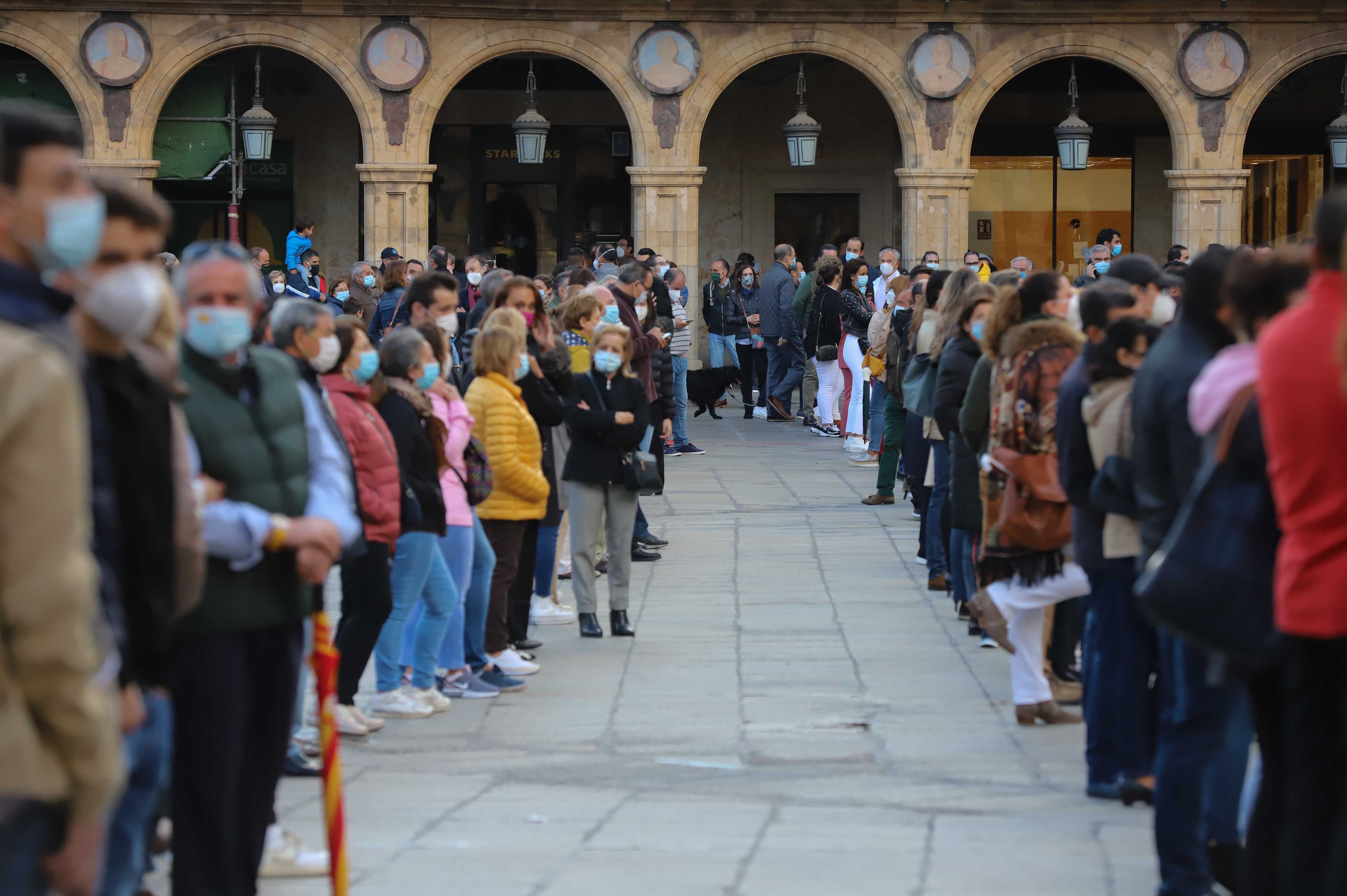 Fotos: El mundo del toro se reivindica en la Plaza Mayor de Salamanca