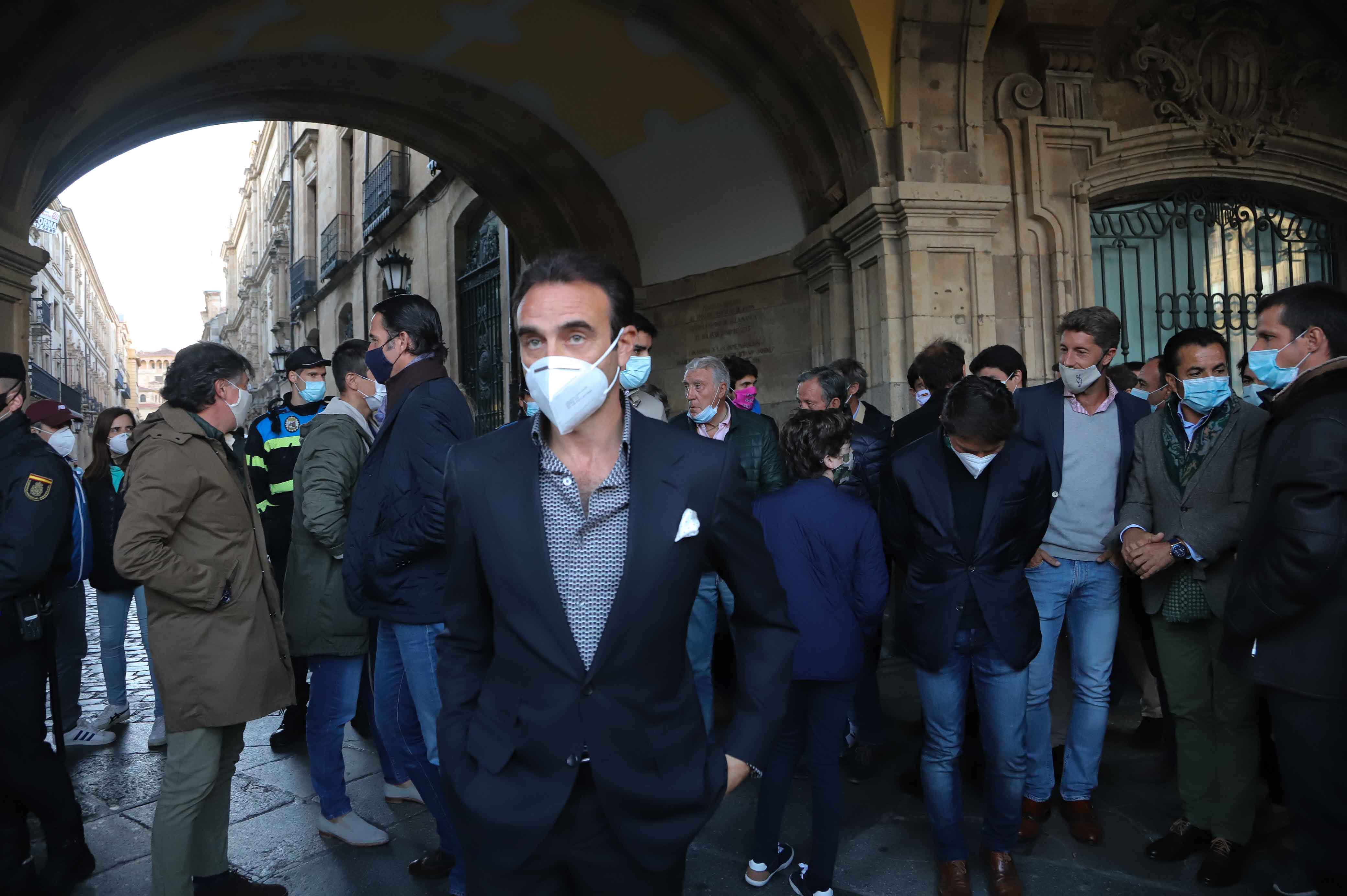 Fotos: El mundo del toro se reivindica en la Plaza Mayor de Salamanca