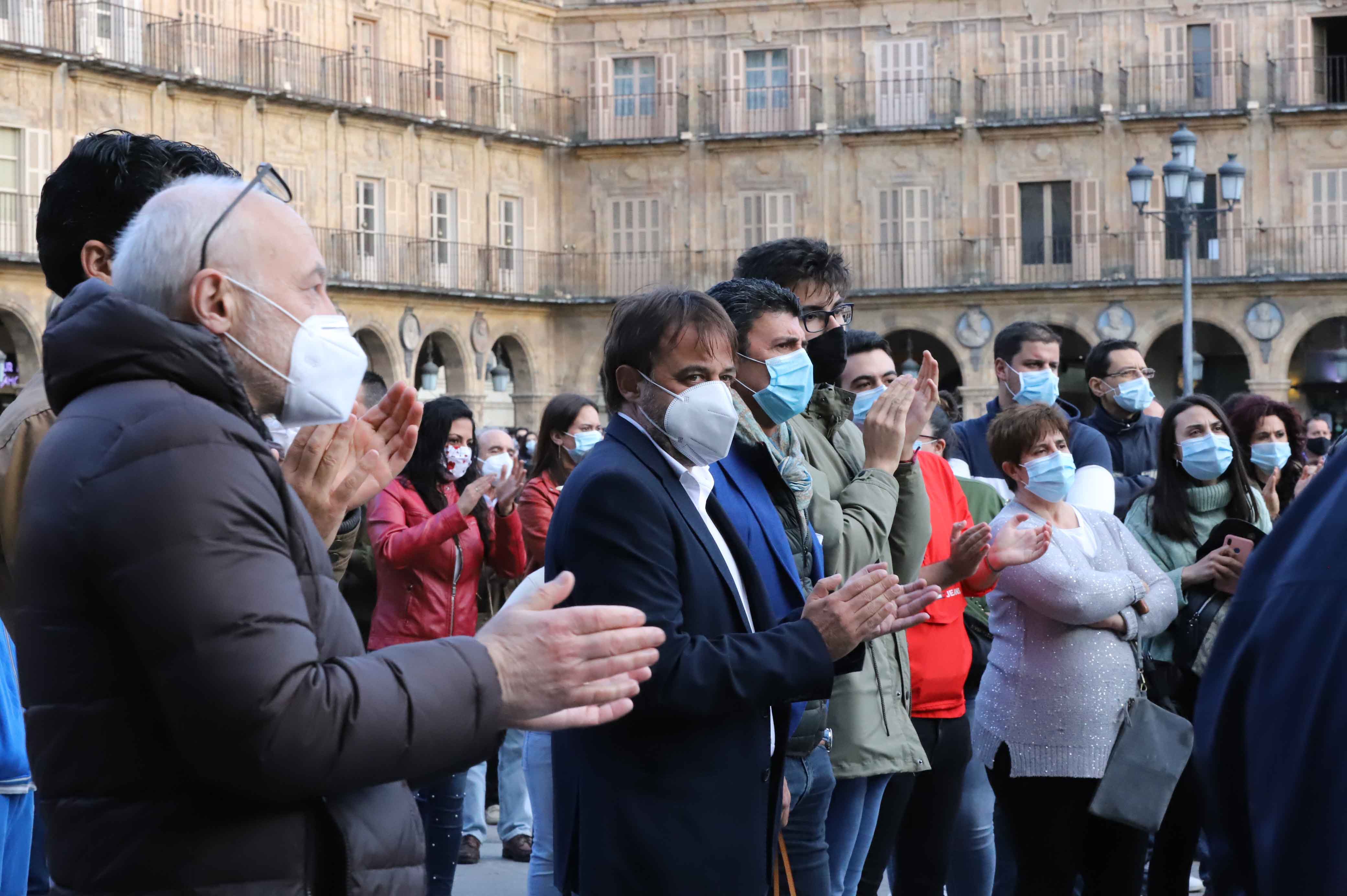 Fotos: El mundo del toro se reivindica en la Plaza Mayor de Salamanca