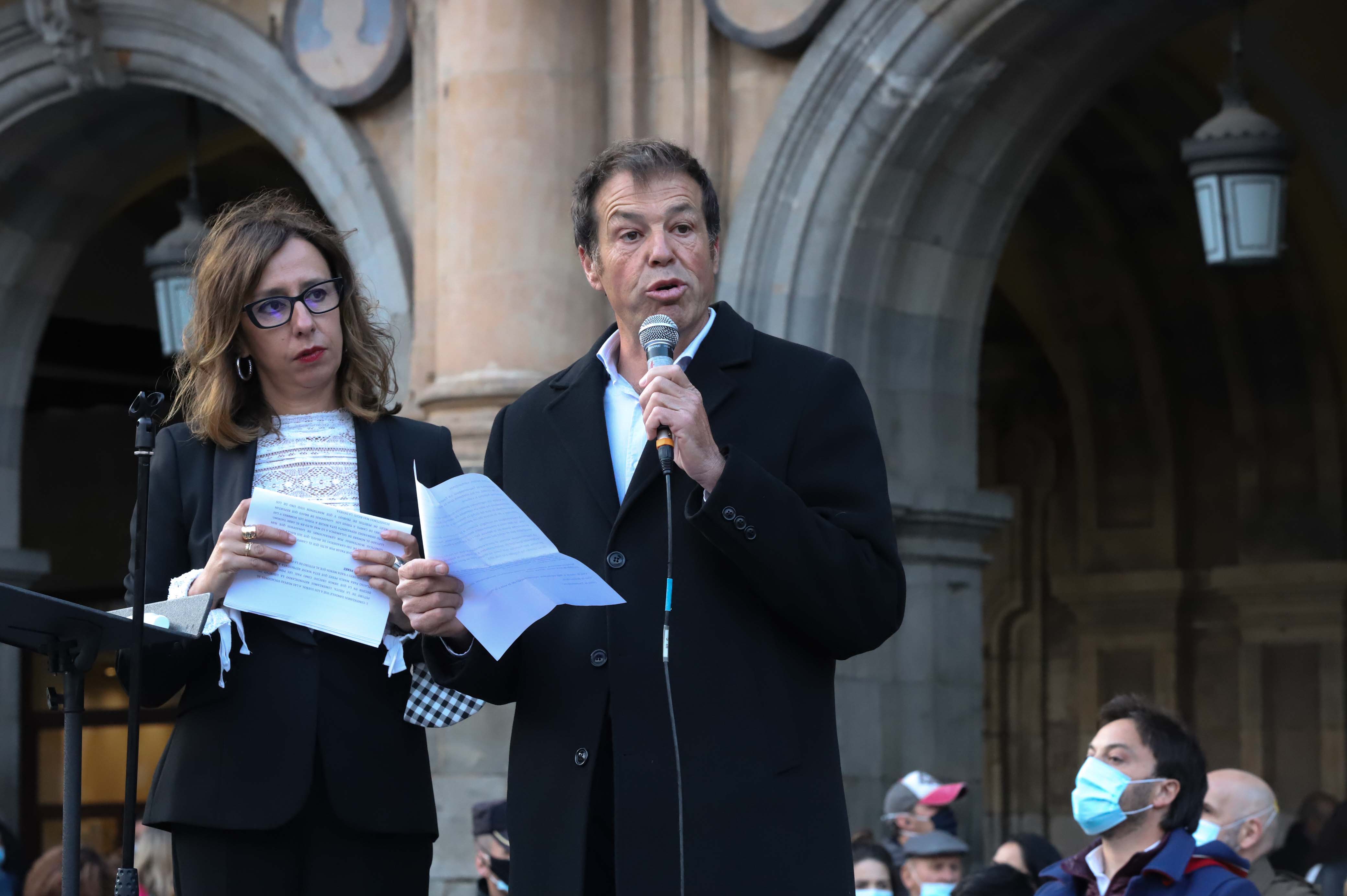 Fotos: El mundo del toro se reivindica en la Plaza Mayor de Salamanca