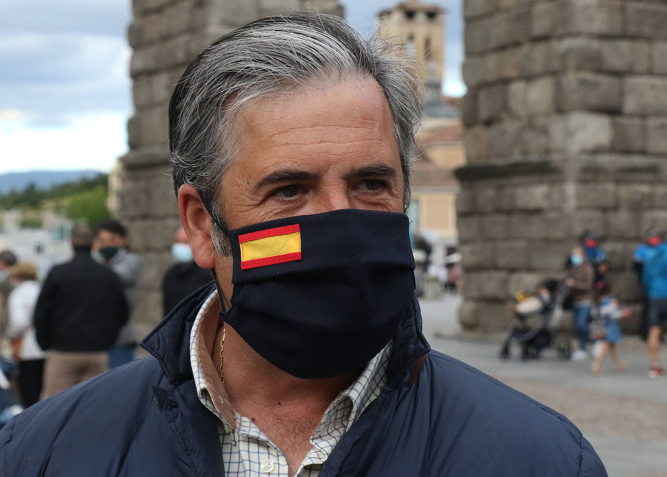 Paseo en defensa de la tauromaquia en Segovia 